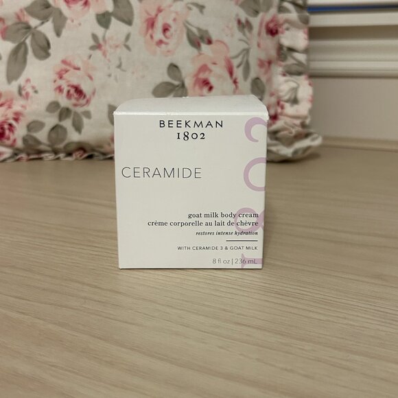 Beekman 1802 Ceramide Goat Milk Bar Soap and Body Cream - Picture 3 of 9